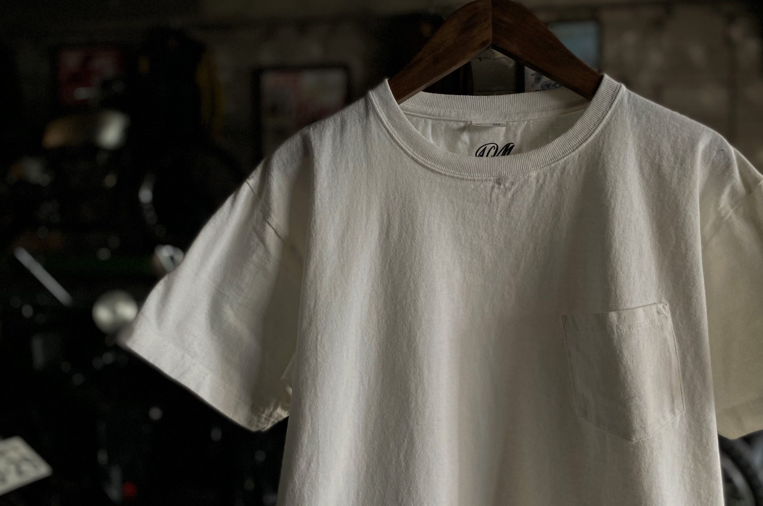 Acvm Slanting Pocket Tee Addict Clothes Japan